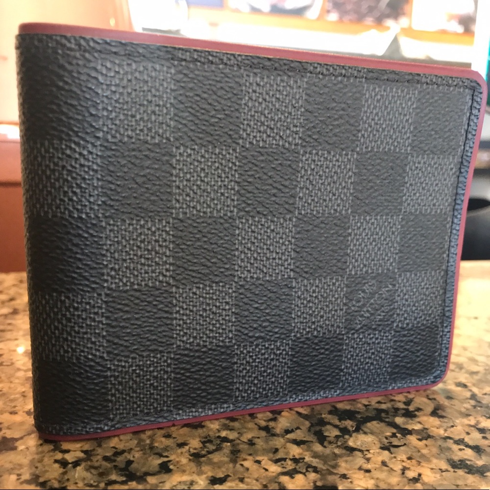 Louis Vuitton Bordeaux DAMIER GRAPHITE wallet